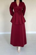 Bordo Gül Detaylı Takım resmi